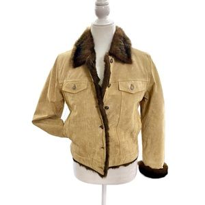 Wilson’s Suede Trucker Jacket